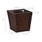 Household Essentials 10" Woven Square Waste Basket